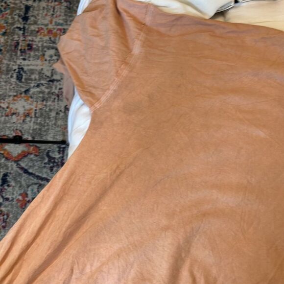 Free People Sweatshirt Heather Peach‎ Gray Size Small - Picture 7 of 7